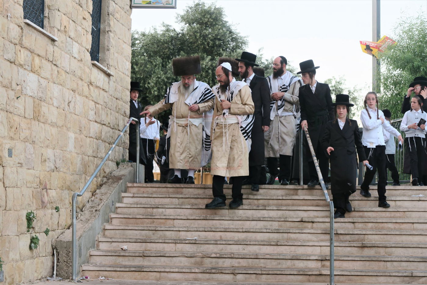 האדמו"ר מלעלוב שבת בהעלותך במירון