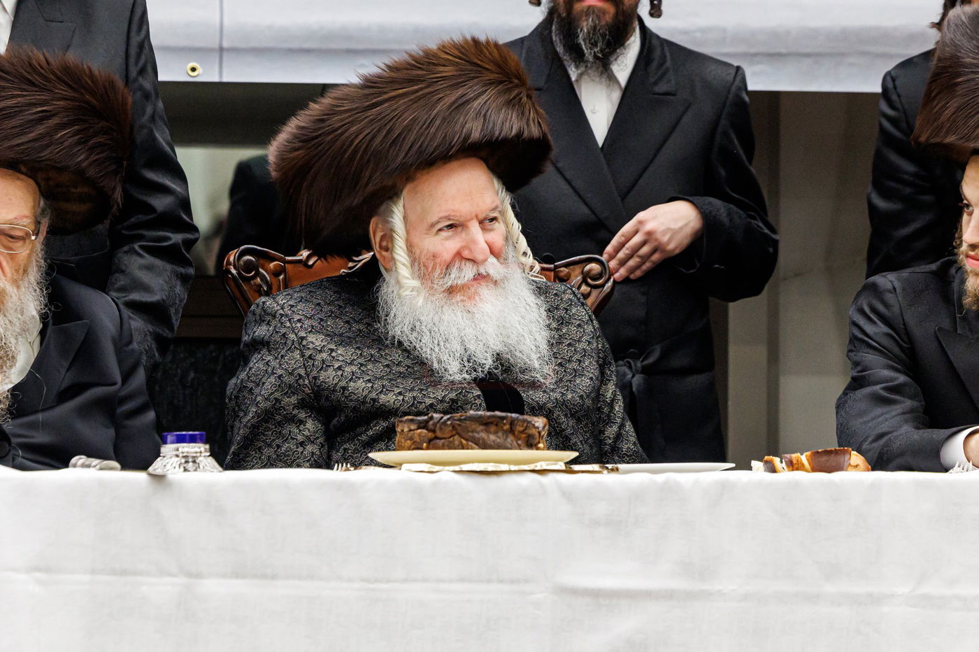 שמחת שבע ברכות לנכדת האדמו"ר מבאבוב