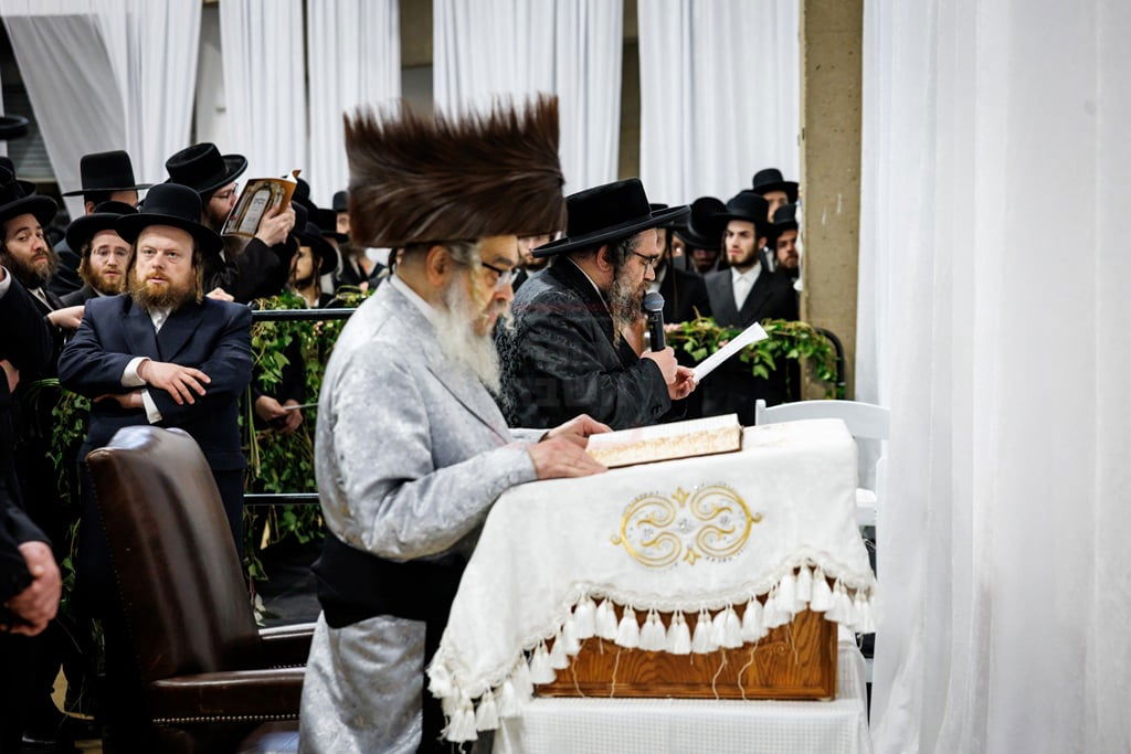 סיום הש"ס בחצה"ק סאטמר