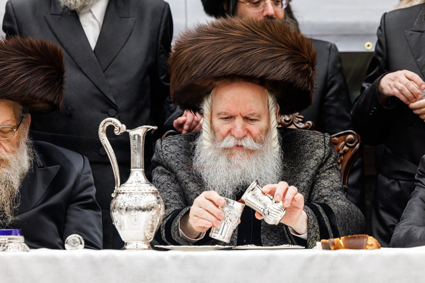 שמחת שבע ברכות לנכדת האדמו"ר מבאבוב