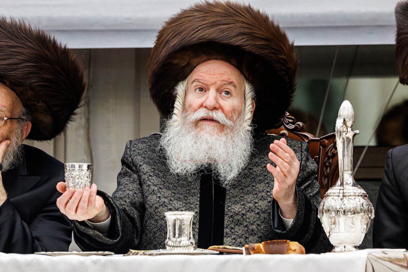 שמחת שבע ברכות לנכדת האדמו"ר מבאבוב