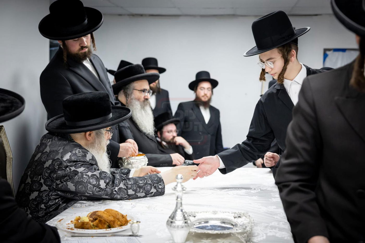 חומש סעודה בתלמוד תורה סאטמר בלייקווד