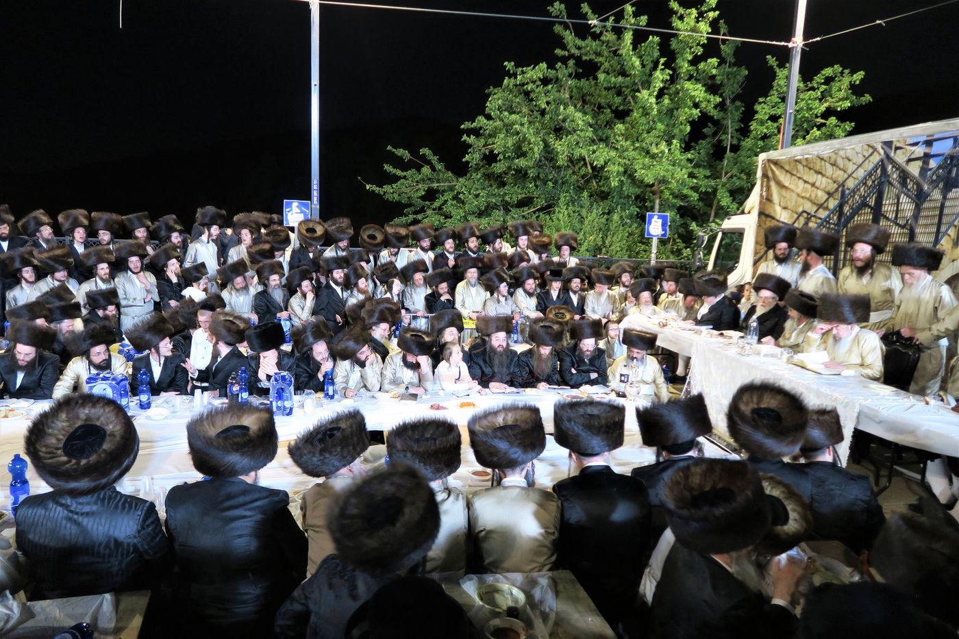 האדמו"ר מלעלוב שבת בהעלותך במירון