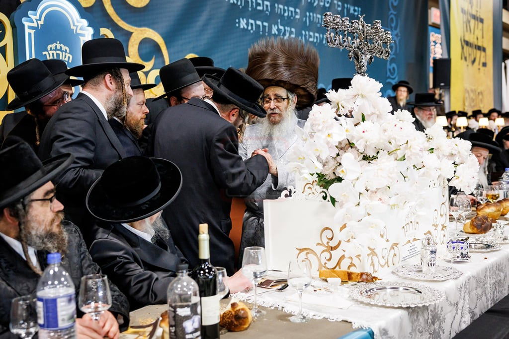 סיום הש"ס בחצה"ק סאטמר