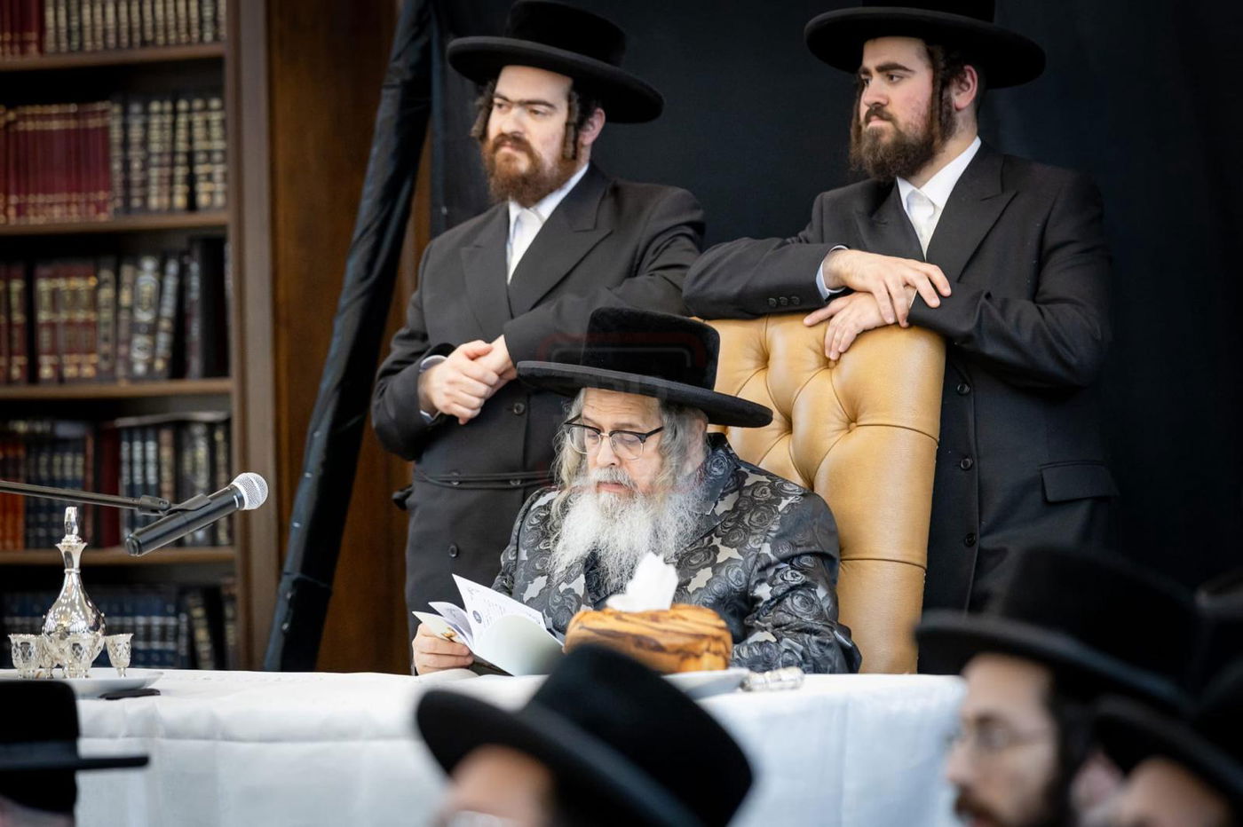 חומש סעודה בתלמוד תורה סאטמר בלייקווד