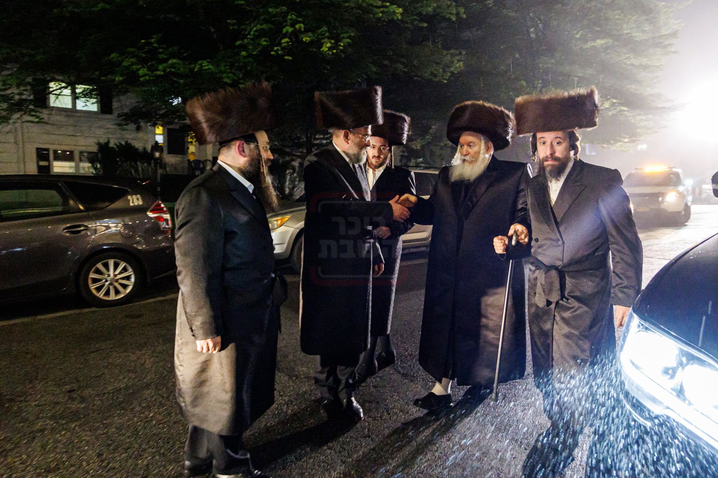 שמחת שבע ברכות לנכדת האדמו"ר מבאבוב