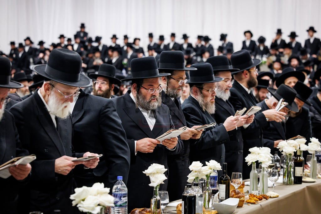 סיום הש"ס בחצה"ק סאטמר