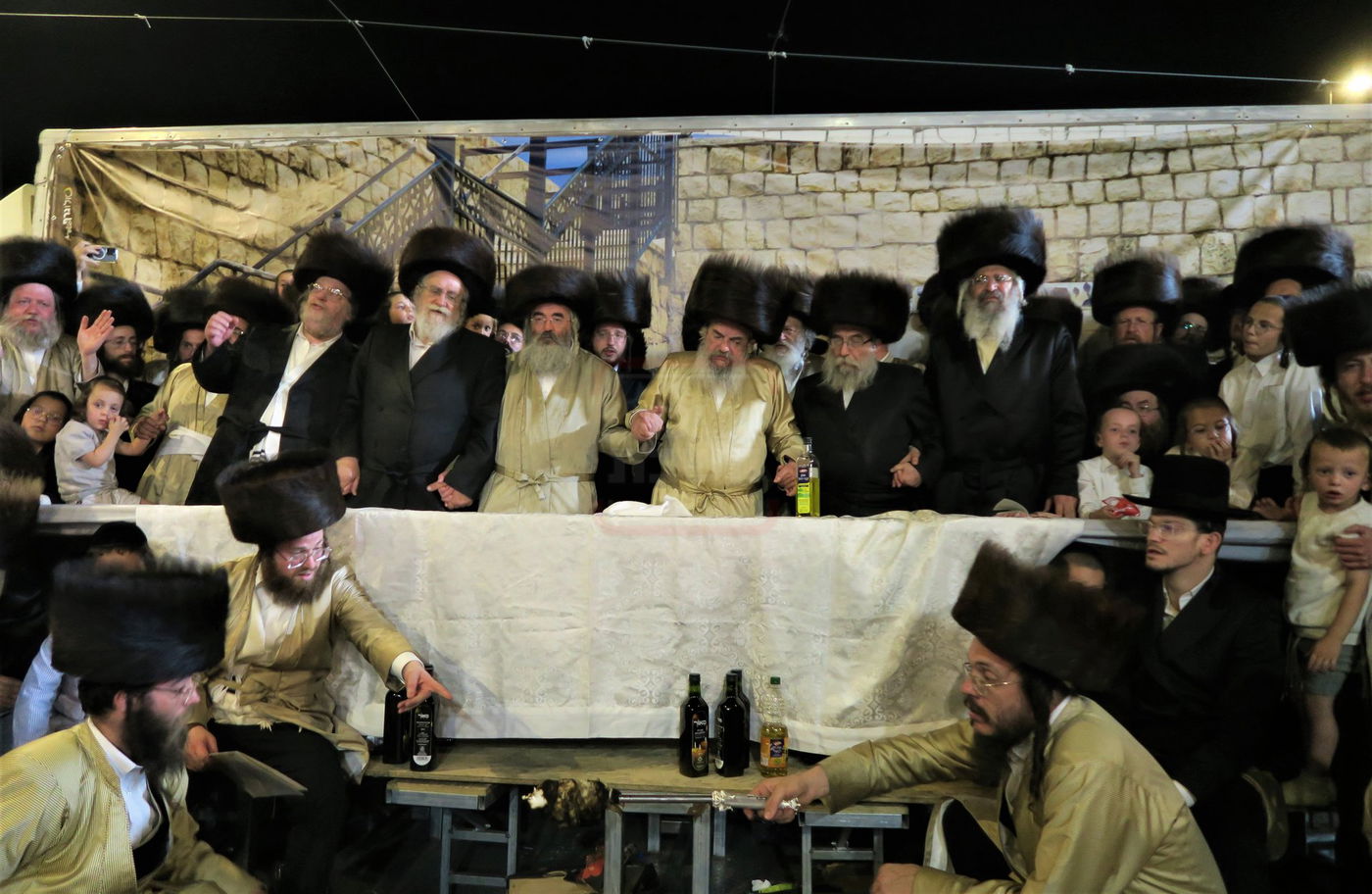 האדמו"ר מלעלוב שבת בהעלותך במירון