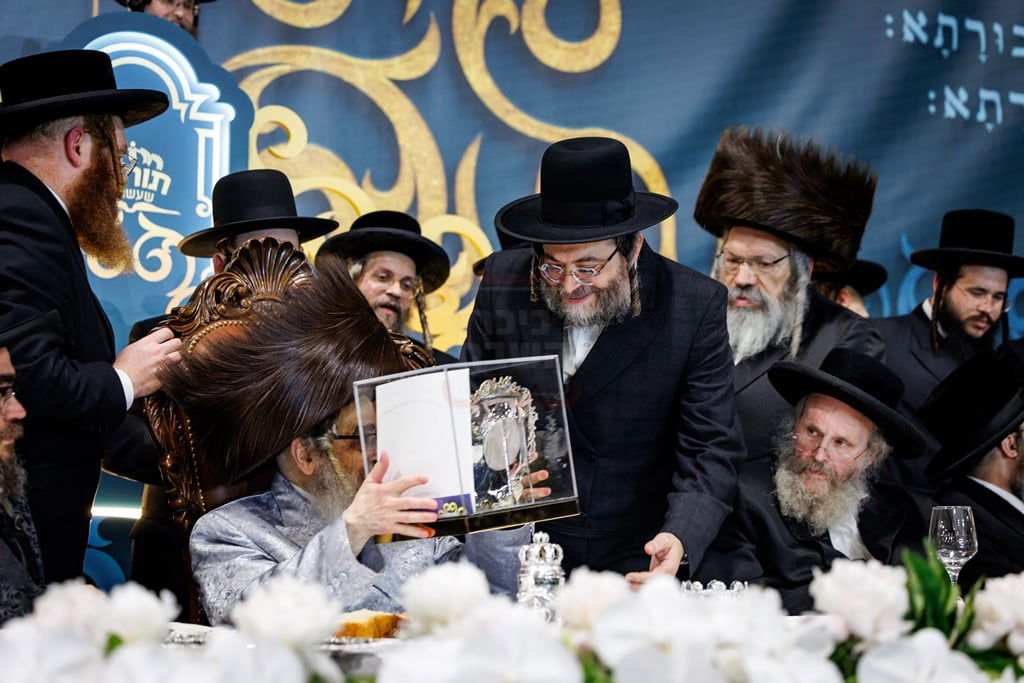 סיום הש"ס בחצה"ק סאטמר