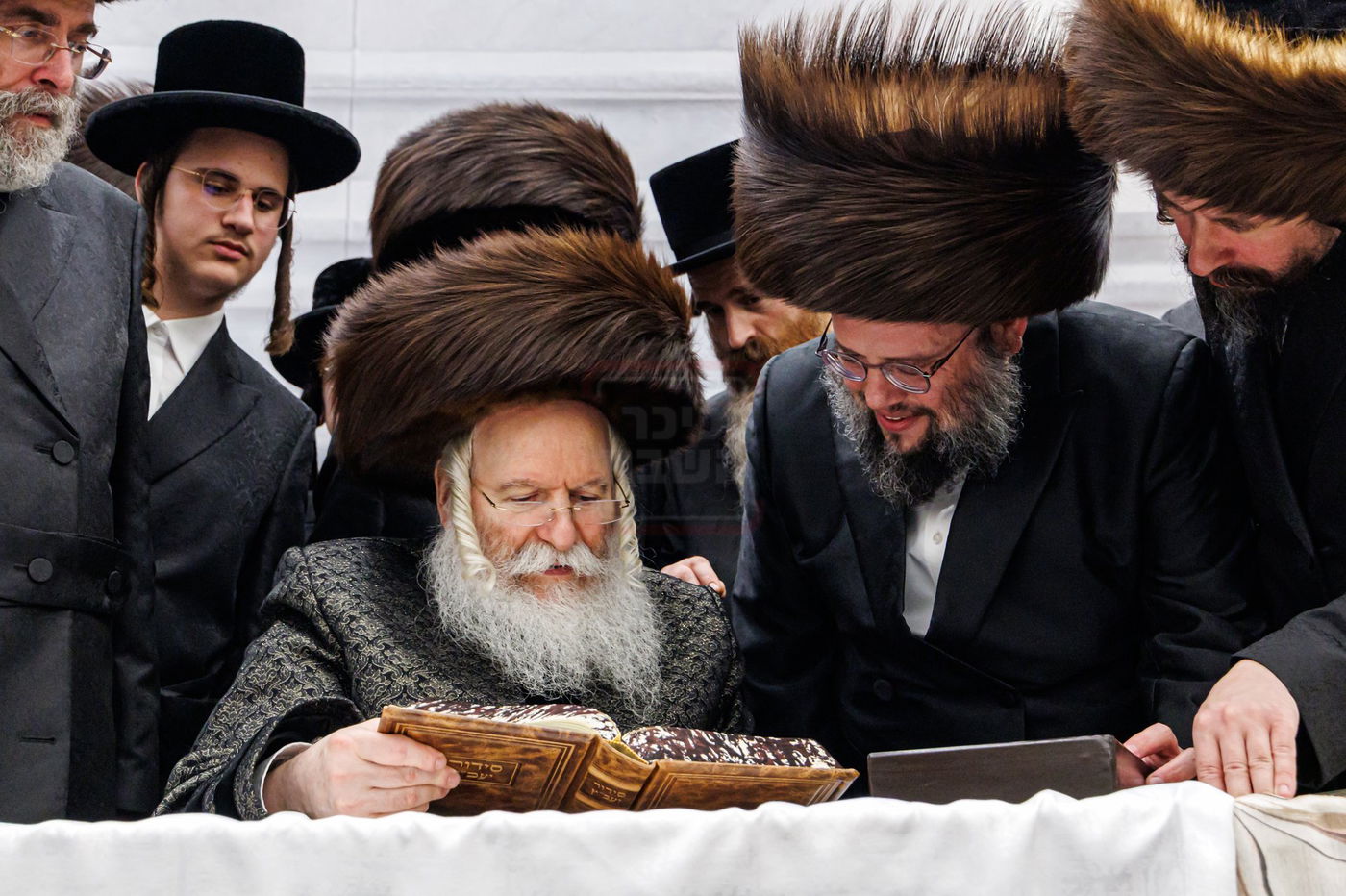 שמחת שבע ברכות לנכדת האדמו"ר מבאבוב