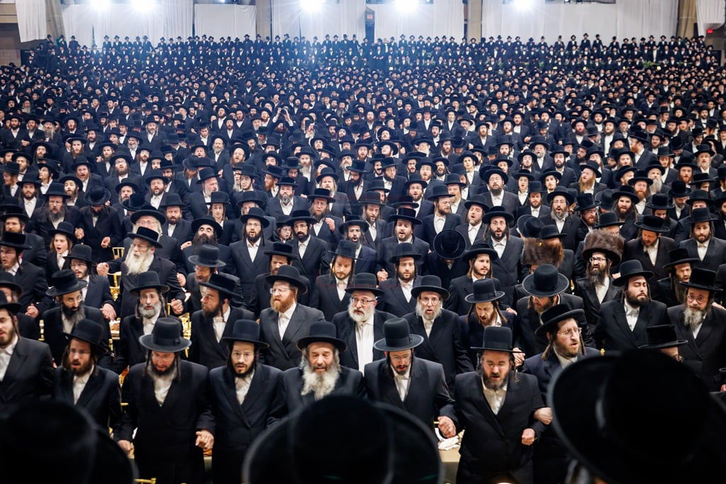 סיום הש"ס בחצה"ק סאטמר