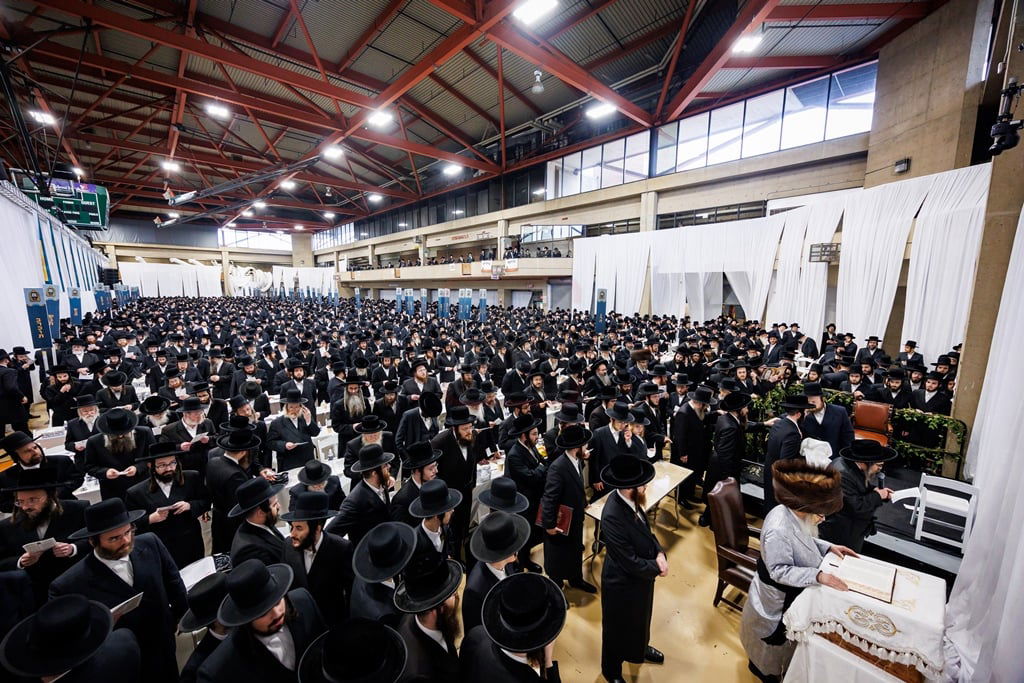 סיום הש"ס בחצה"ק סאטמר