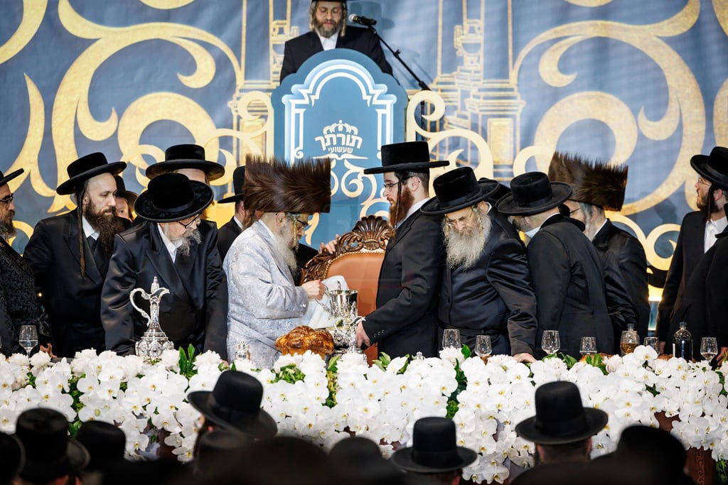 סיום הש"ס בחצה"ק סאטמר