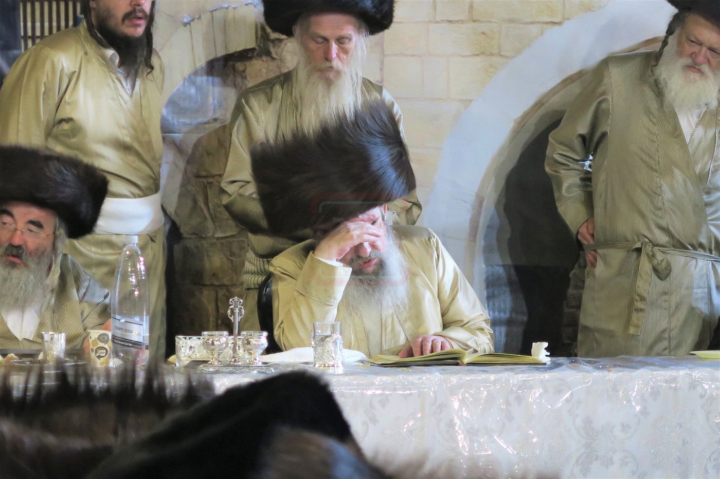 האדמו"ר מלעלוב שבת בהעלותך במירון