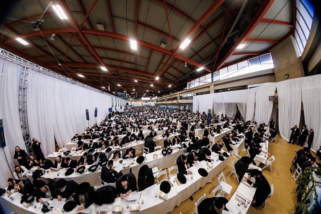 סיום הש"ס בחצה"ק סאטמר