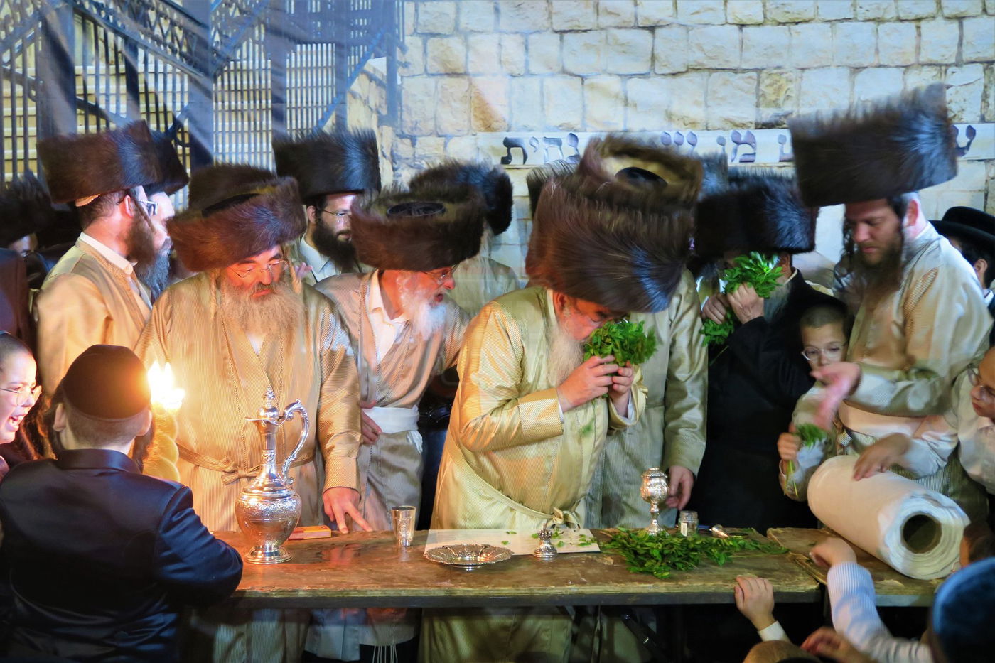 האדמו"ר מלעלוב שבת בהעלותך במירון