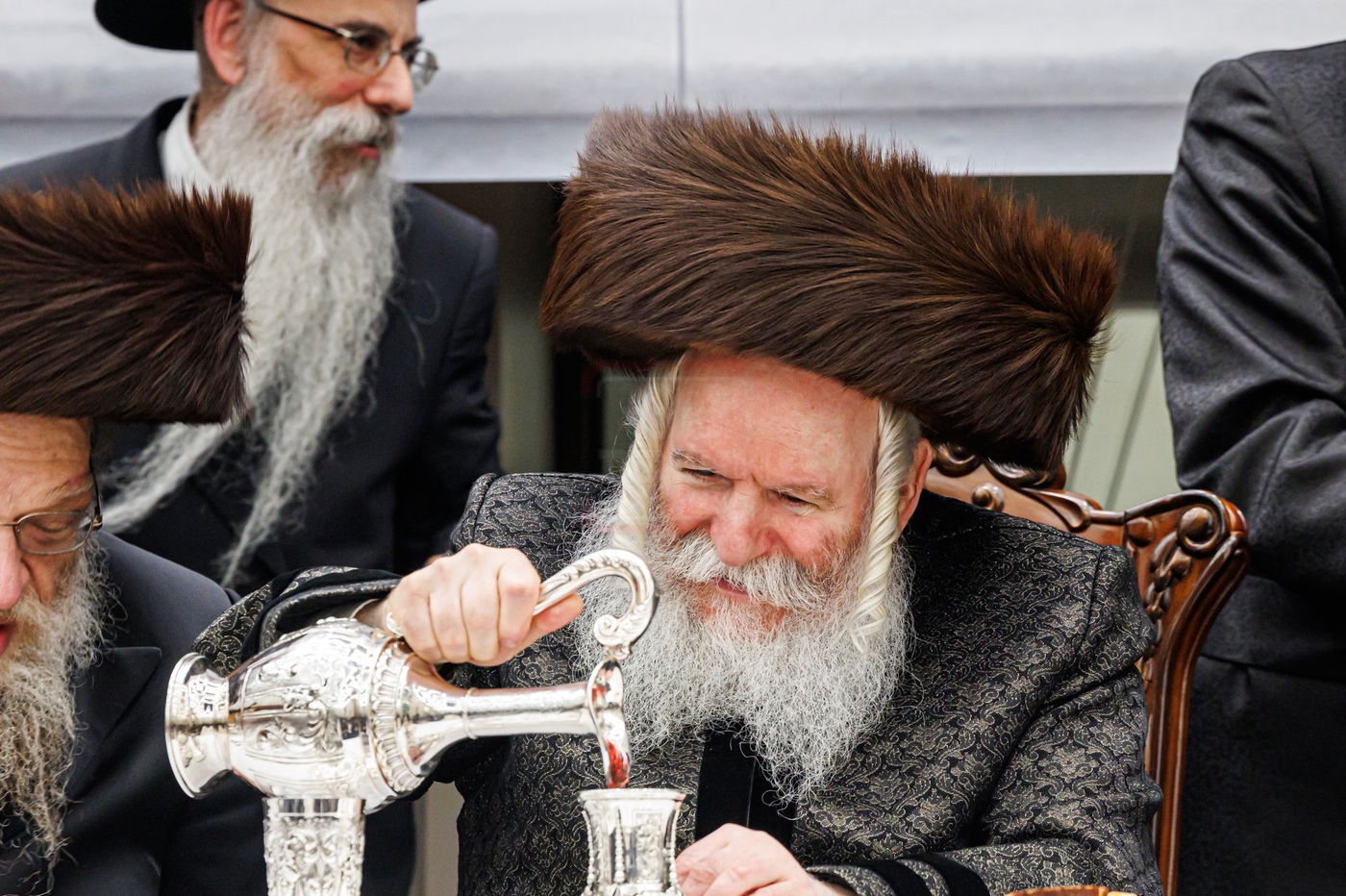 שמחת שבע ברכות לנכדת האדמו"ר מבאבוב