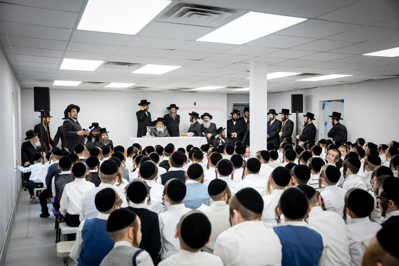 חומש סעודה בתלמוד תורה סאטמר בלייקווד