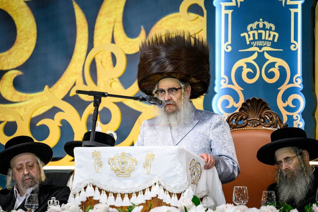 סיום הש"ס בחצה"ק סאטמר