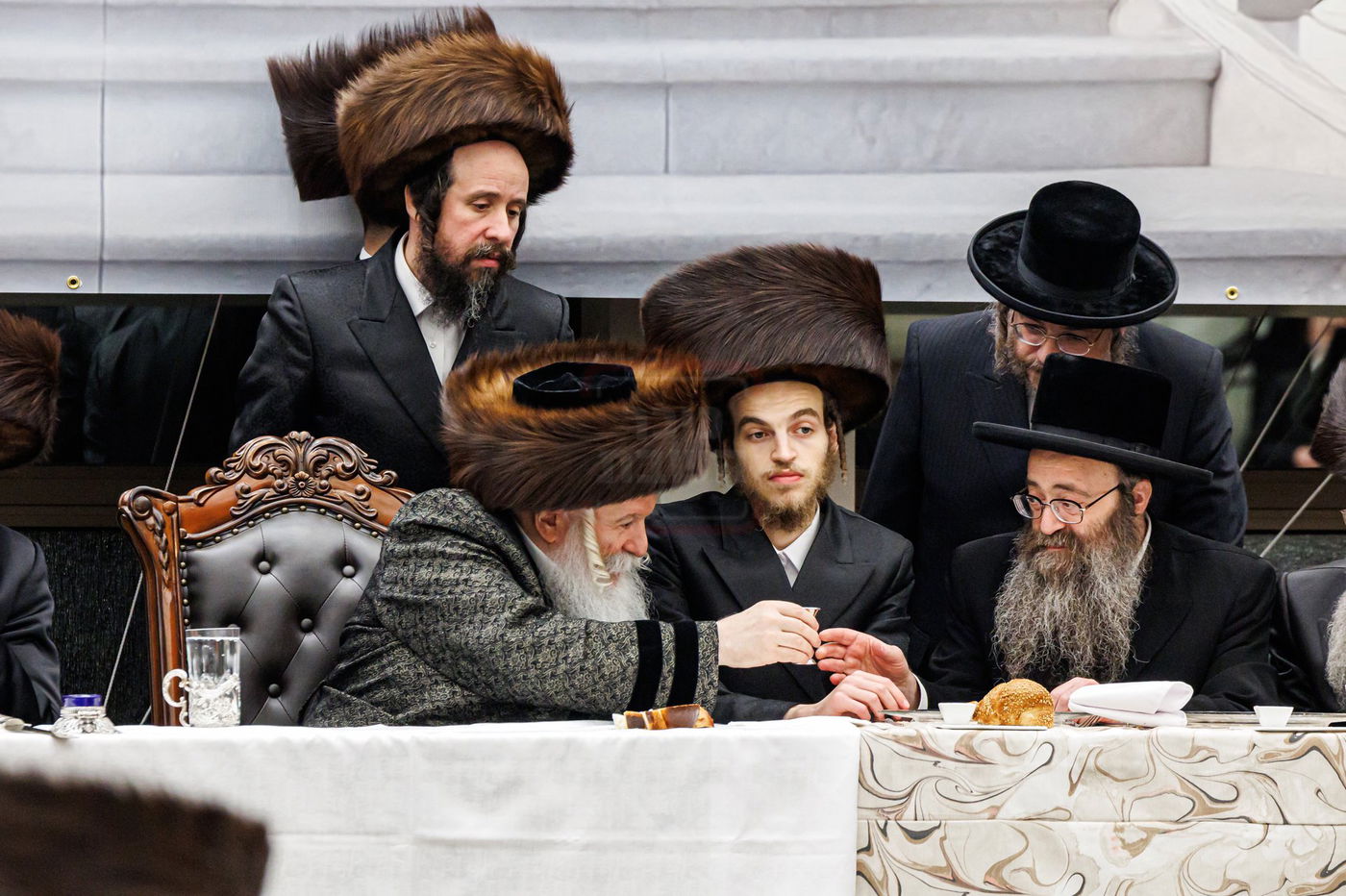 שמחת שבע ברכות לנכדת האדמו"ר מבאבוב