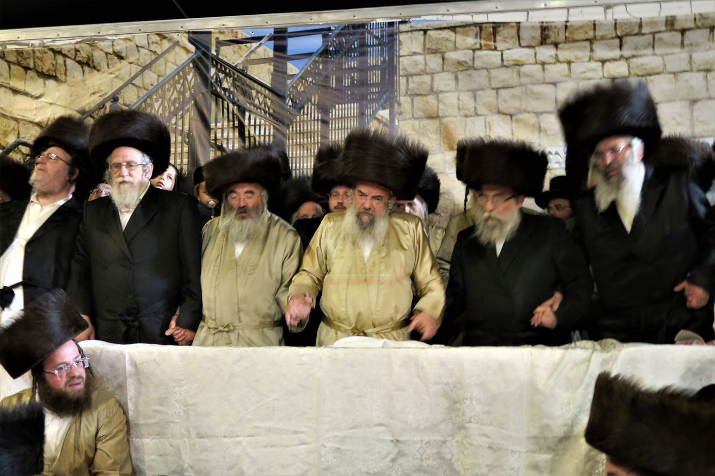 האדמו"ר מלעלוב שבת בהעלותך במירון