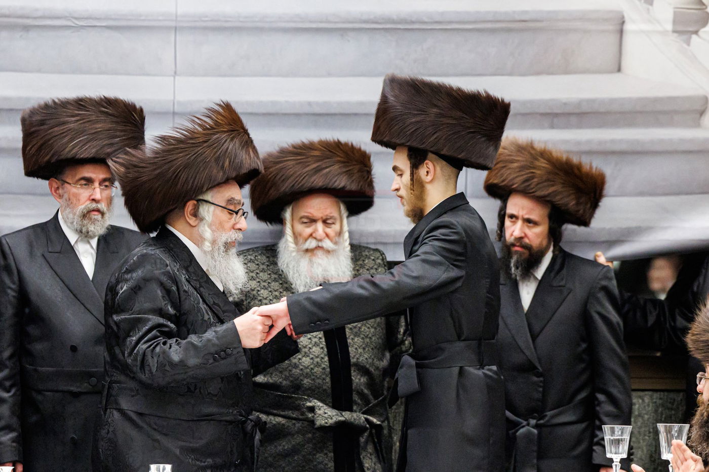 שמחת שבע ברכות לנכדת האדמו"ר מבאבוב