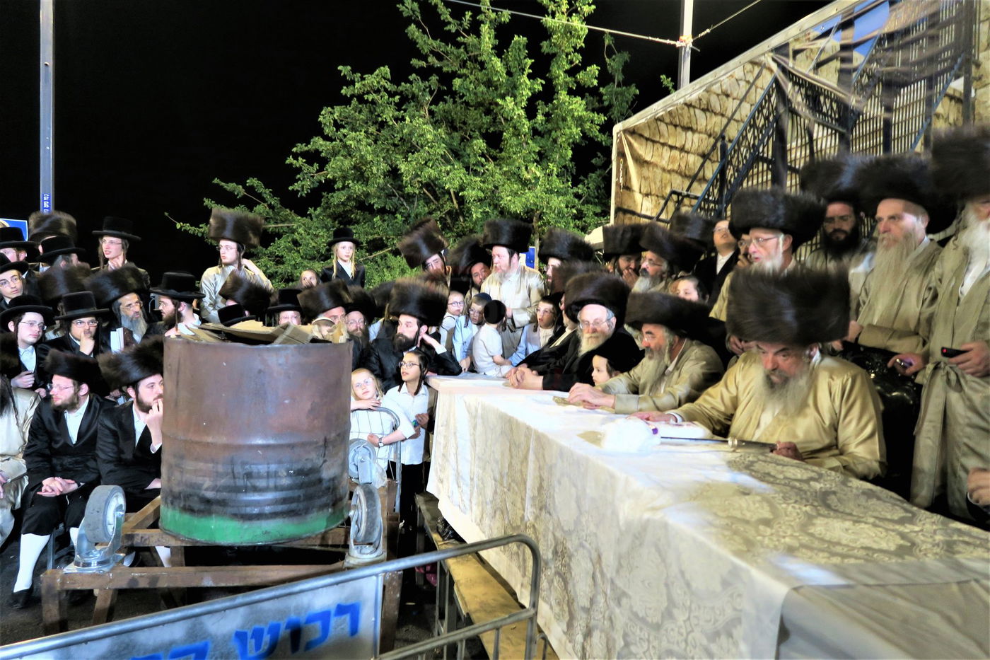 האדמו"ר מלעלוב שבת בהעלותך במירון