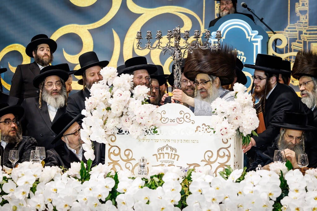 סיום הש"ס בחצה"ק סאטמר