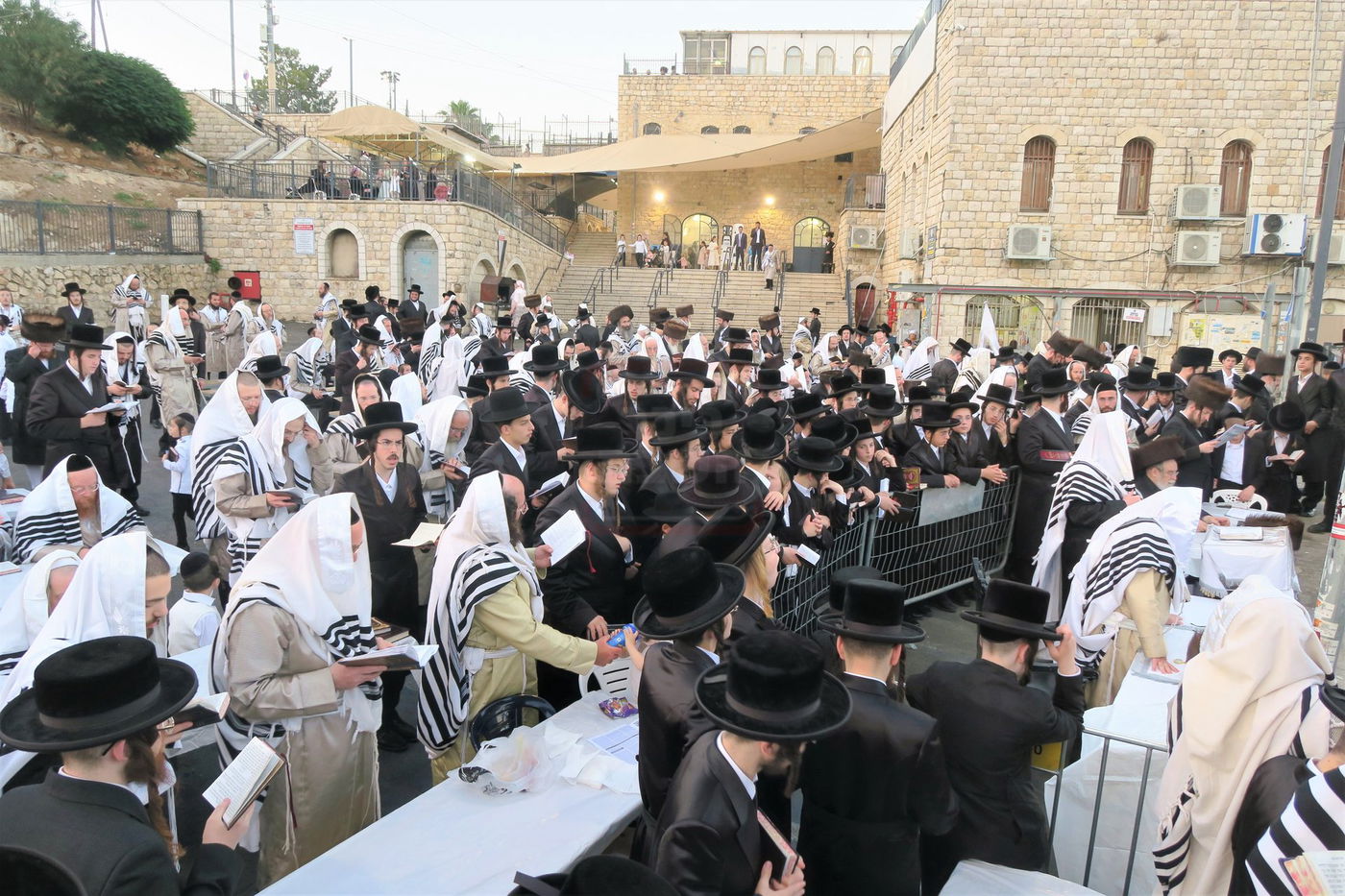 האדמו"ר מלעלוב שבת בהעלותך במירון