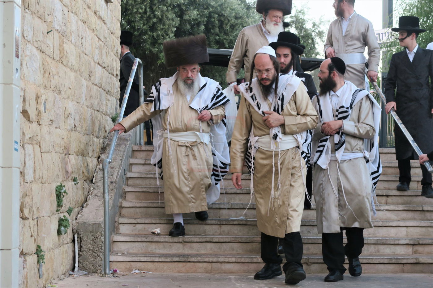 האדמו"ר מלעלוב שבת בהעלותך במירון