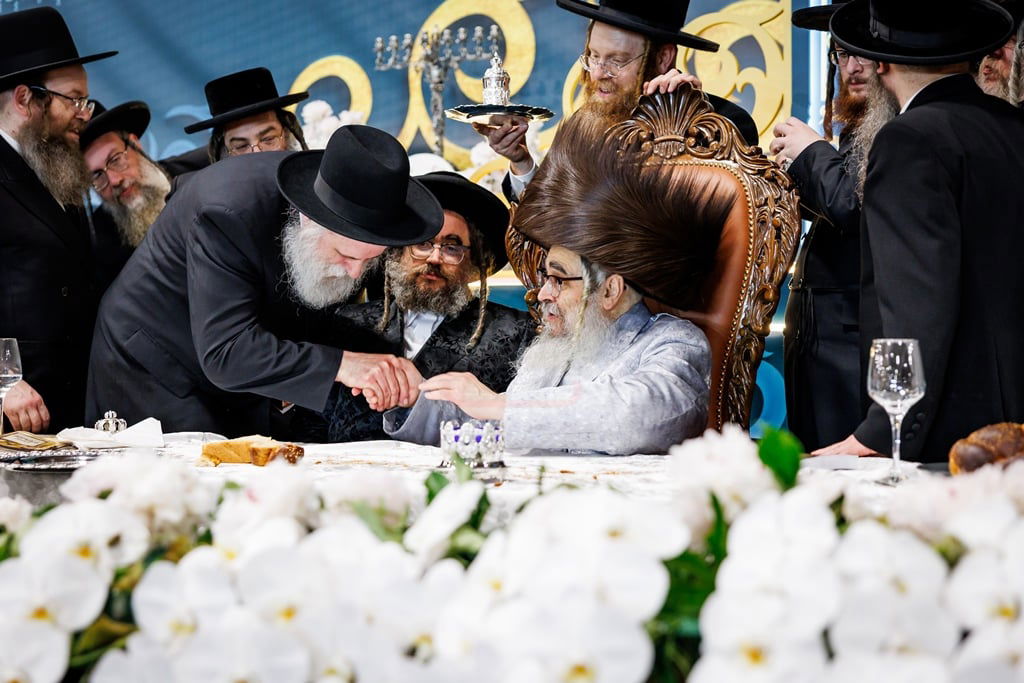 סיום הש"ס בחצה"ק סאטמר