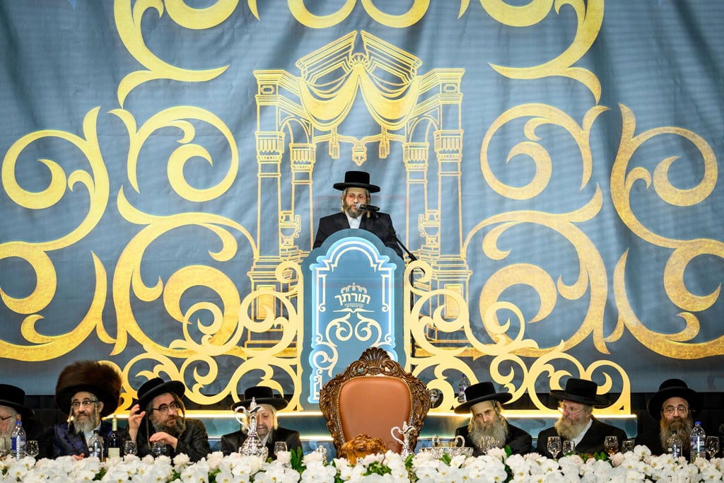 סיום הש"ס בחצה"ק סאטמר