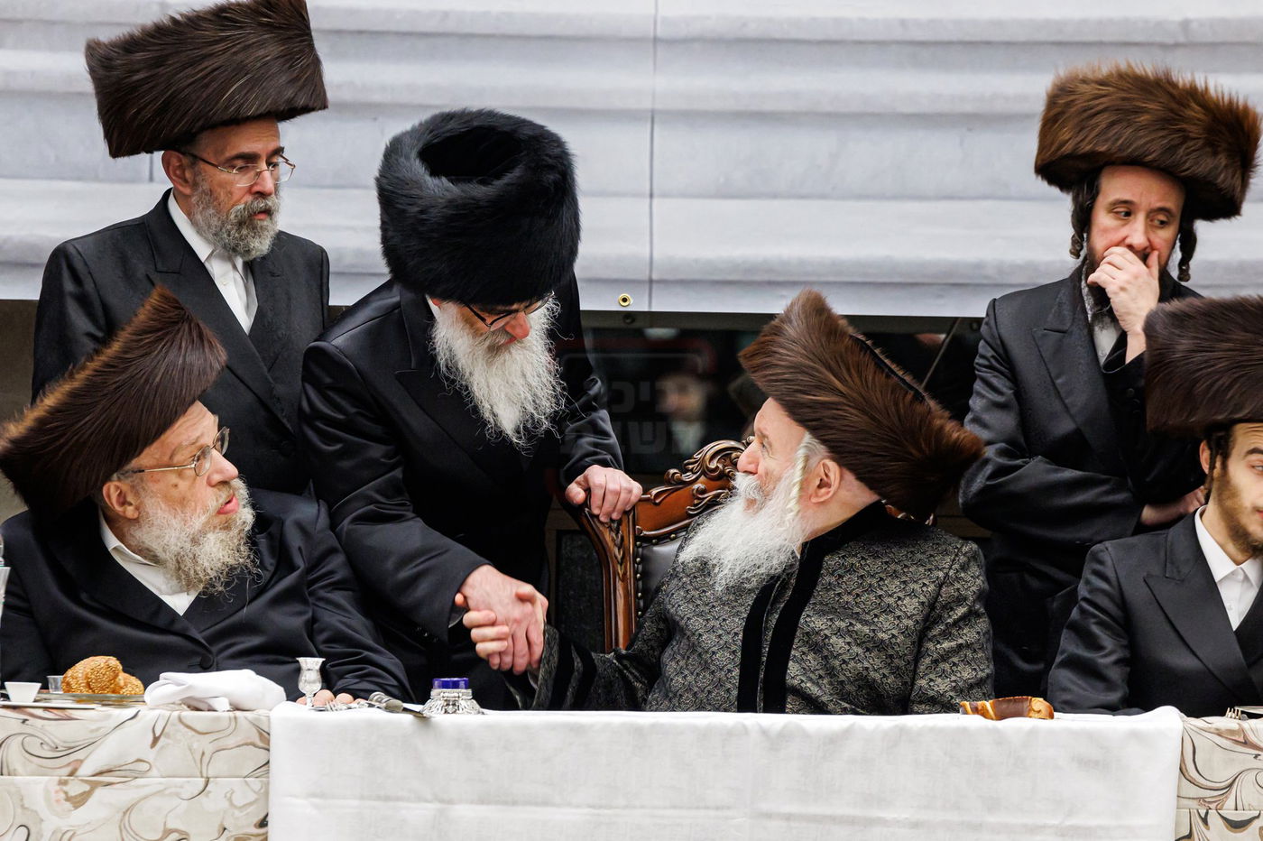 שמחת שבע ברכות לנכדת האדמו"ר מבאבוב