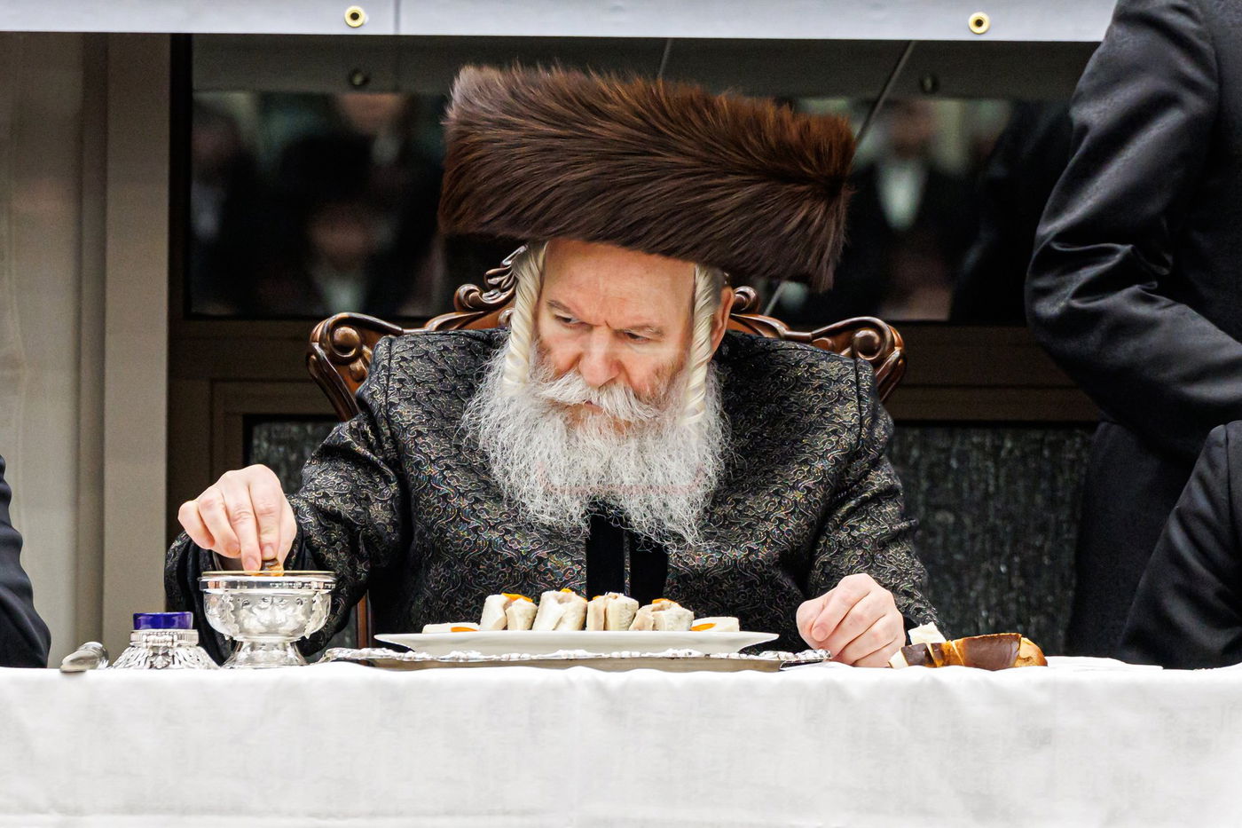 שמחת שבע ברכות לנכדת האדמו"ר מבאבוב