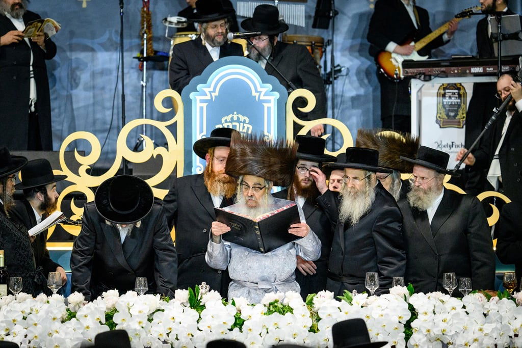 סיום הש"ס בחצה"ק סאטמר