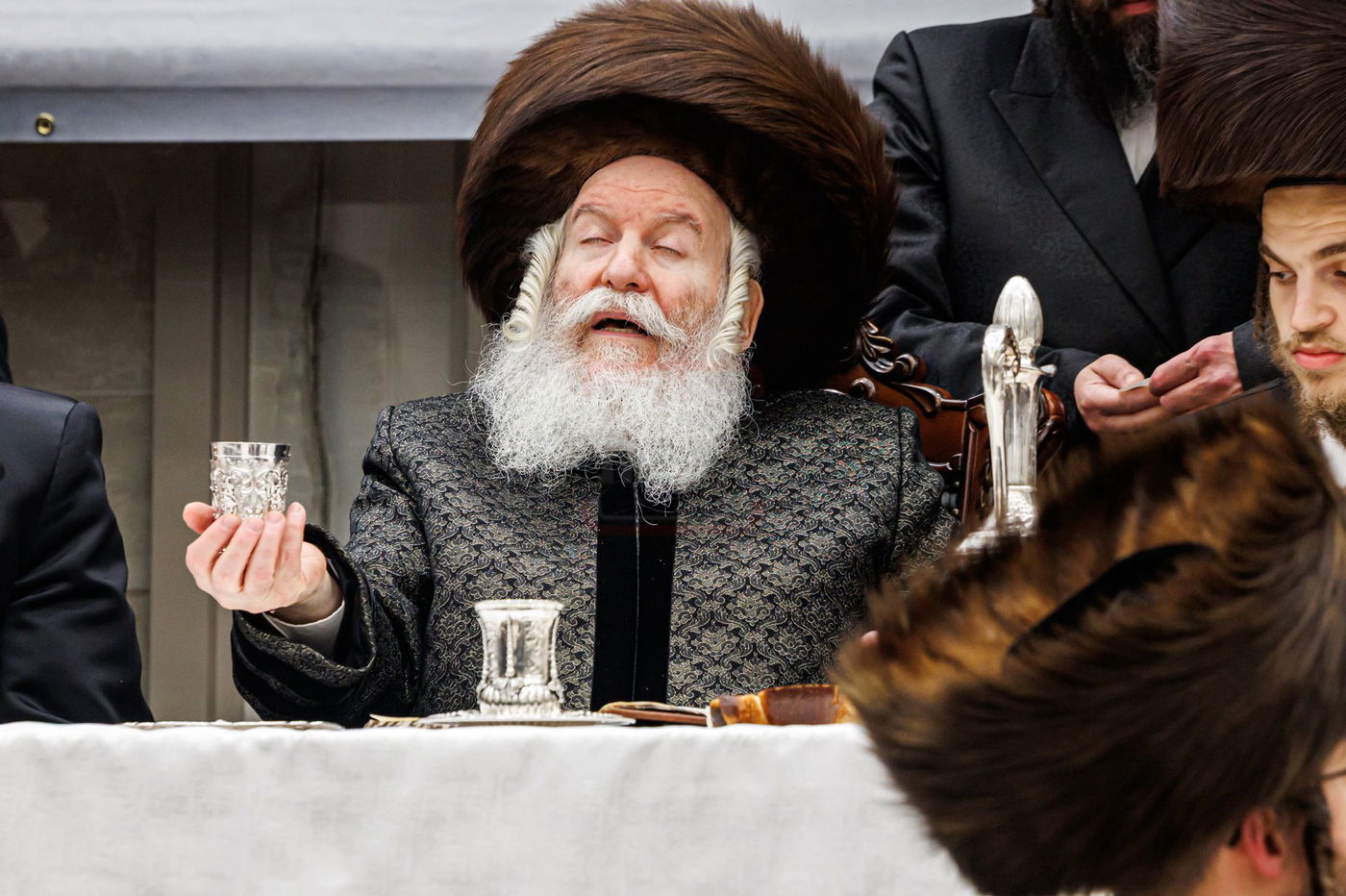 שמחת שבע ברכות לנכדת האדמו"ר מבאבוב