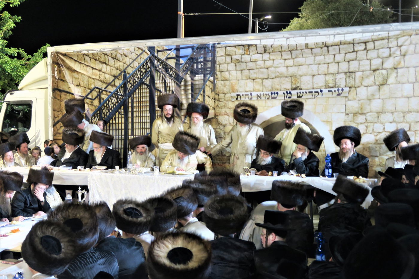 האדמו"ר מלעלוב שבת בהעלותך במירון