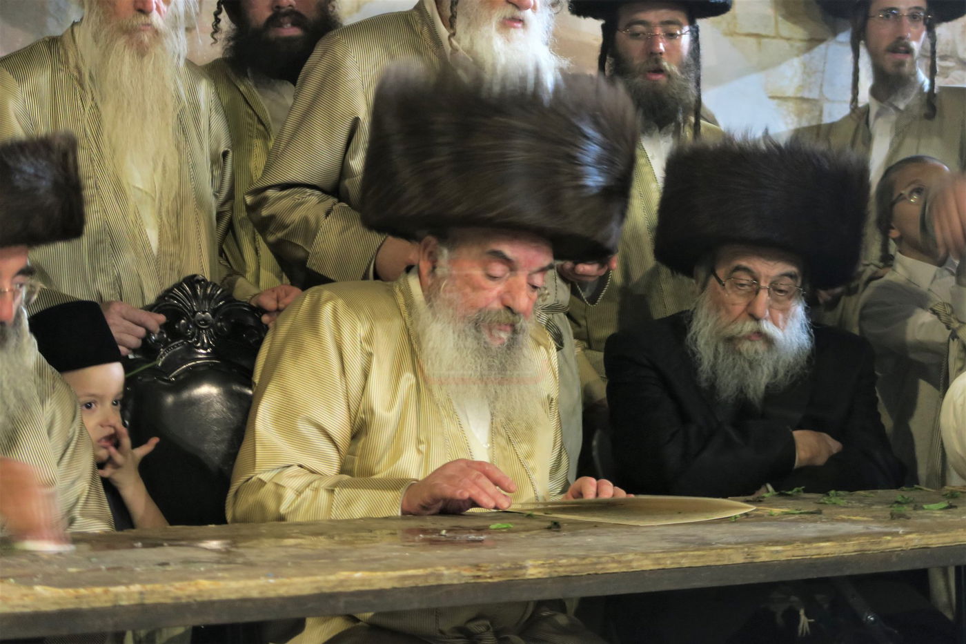 האדמו"ר מלעלוב שבת בהעלותך במירון