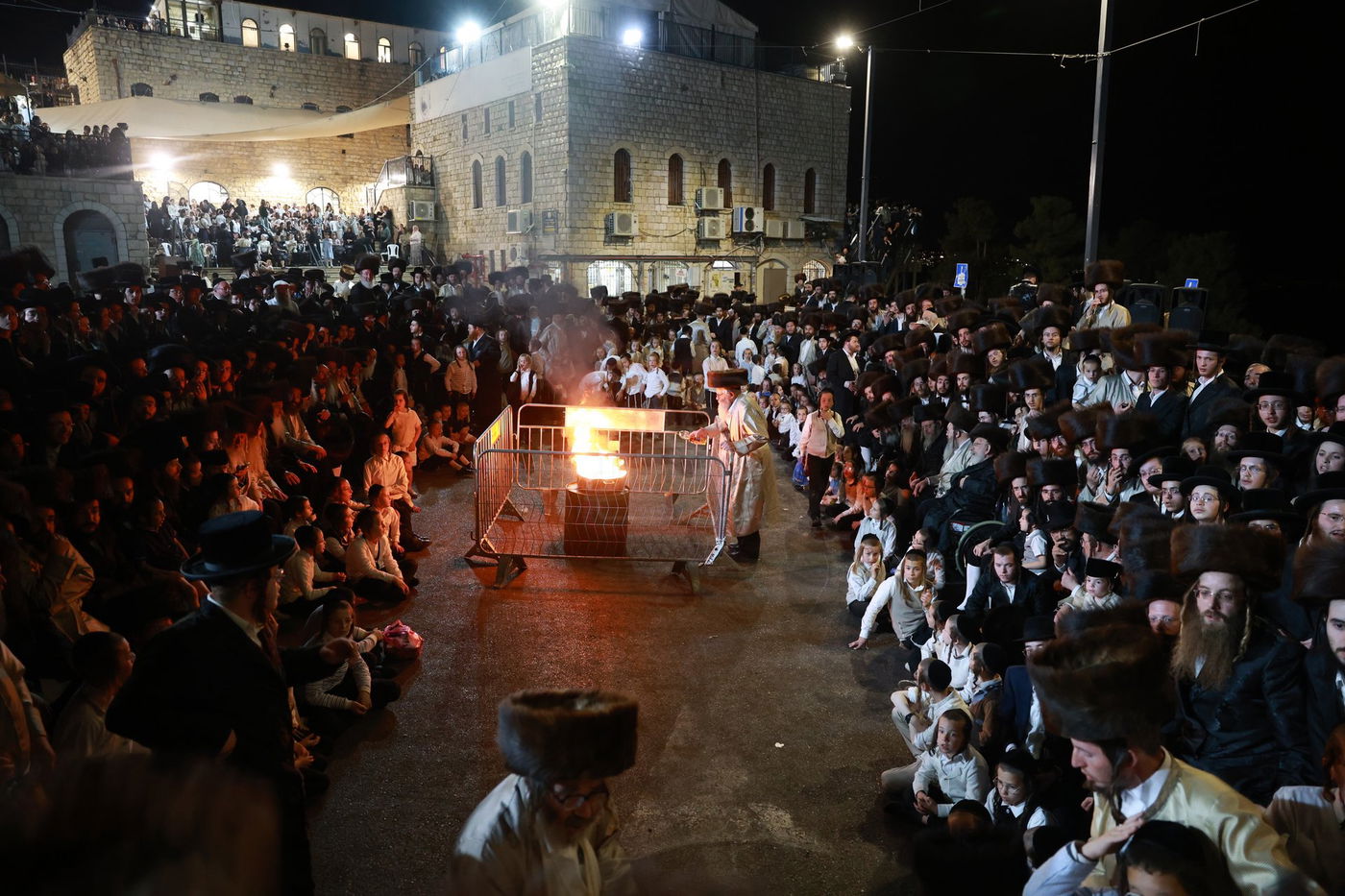 האדמו"ר מלעלוב במירון