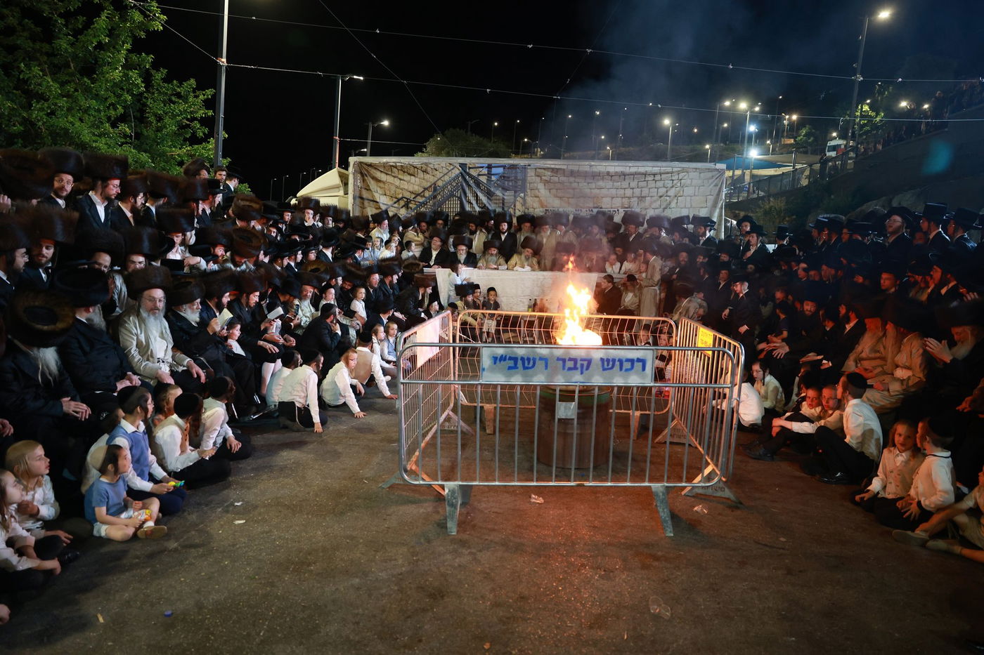 האדמו"ר מלעלוב במירון