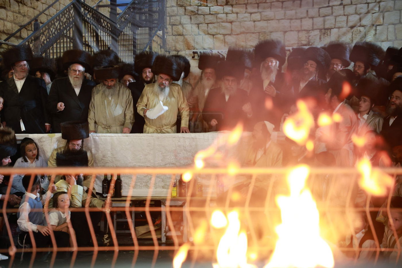 האדמו"ר מלעלוב במירון