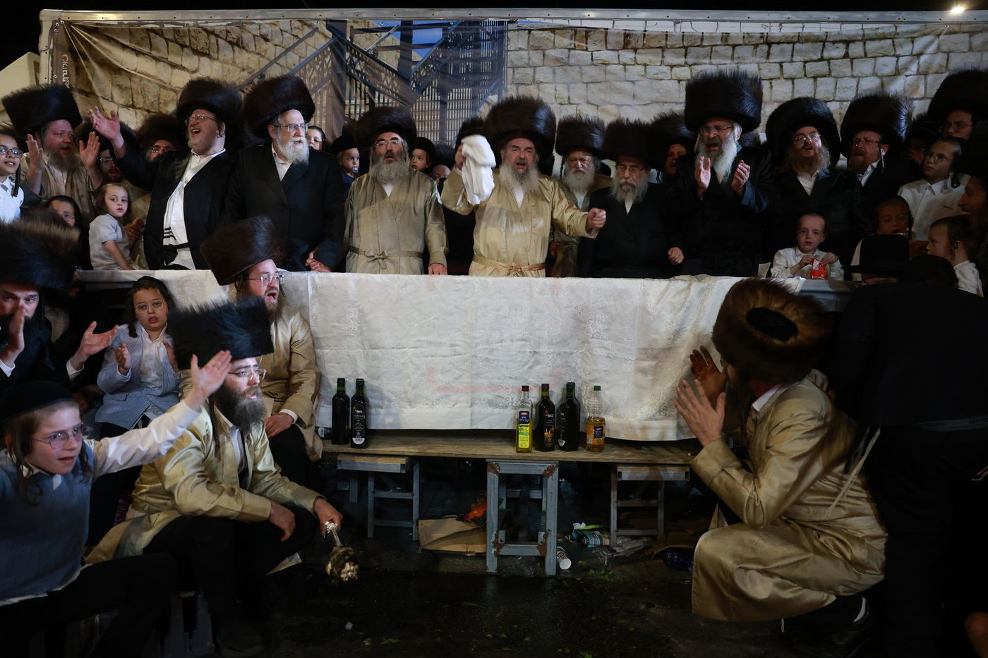 האדמו"ר מלעלוב במירון