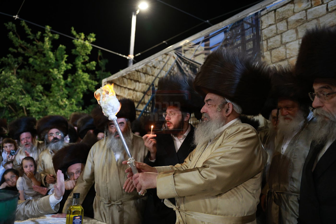 האדמו"ר מלעלוב במירון