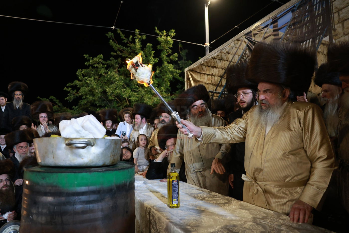 האדמו"ר מלעלוב במירון