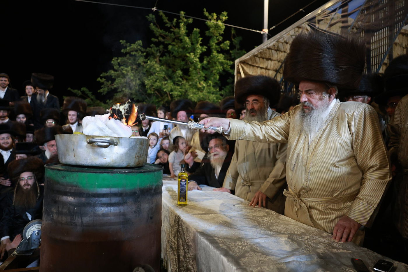 האדמו"ר מלעלוב במירון