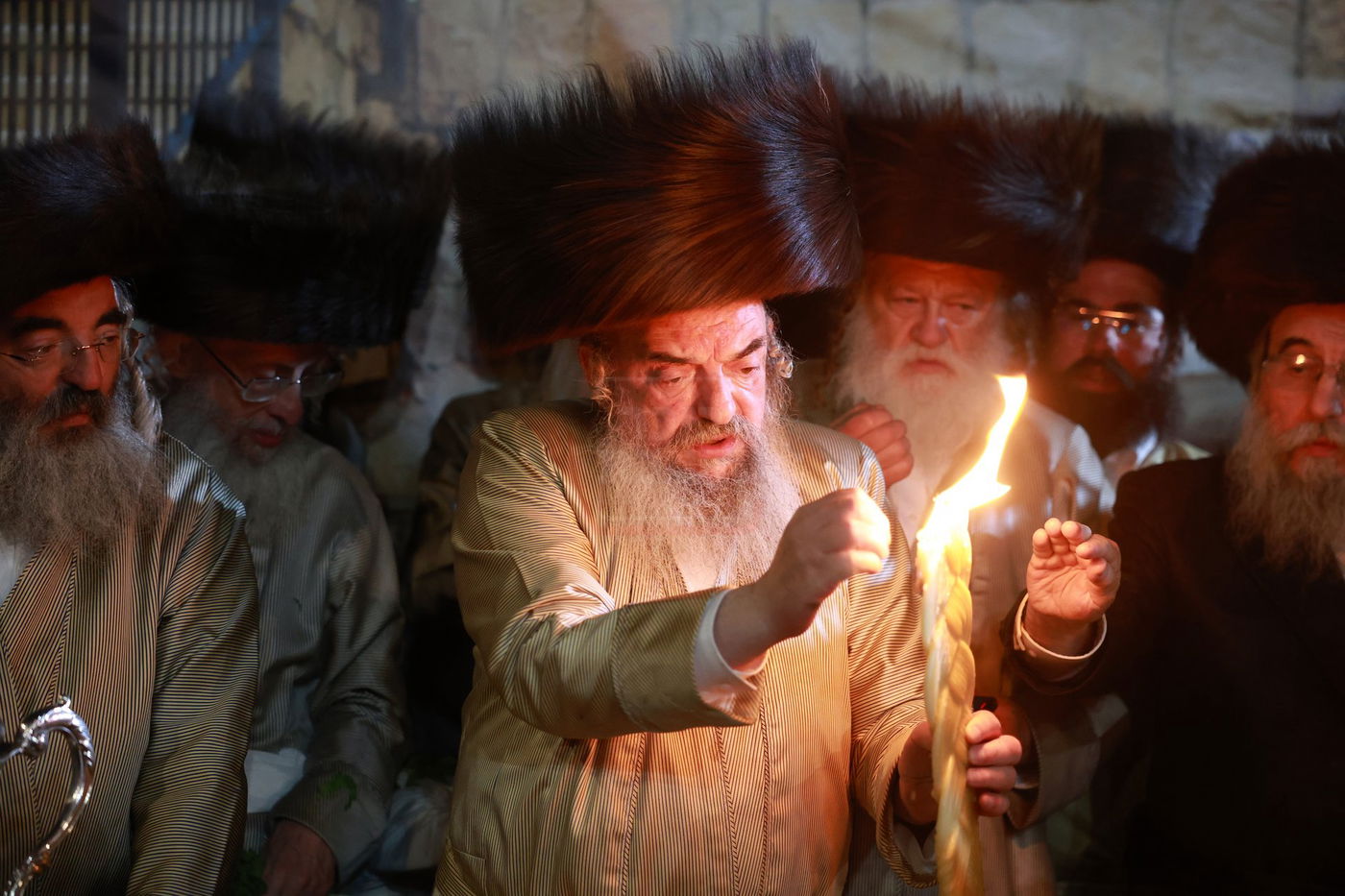 האדמו"ר מלעלוב במירון