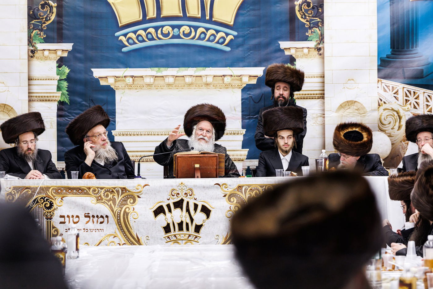 שמחת שבע ברכות לנכדת האדמו"ר מבאבוב