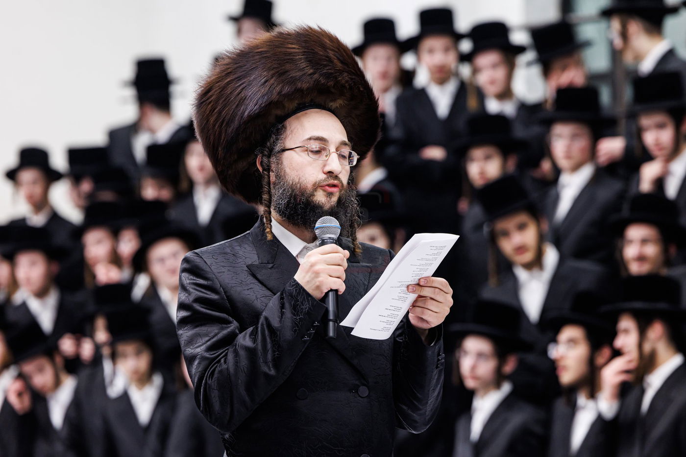 שמחת שבע ברכות לנכדת האדמו"ר מבאבוב