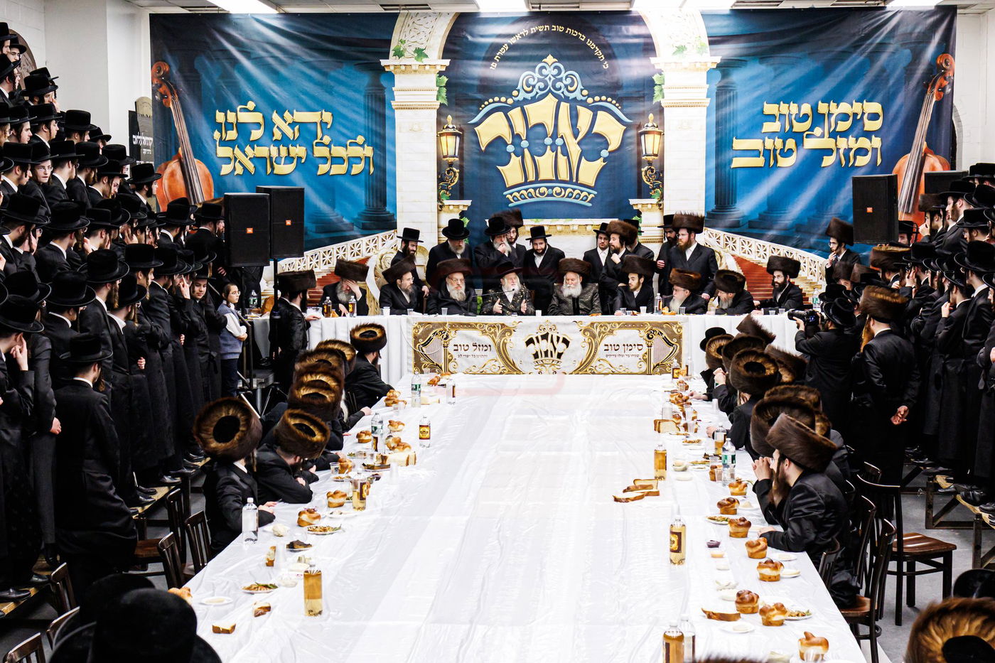 שמחת שבע ברכות לנכדת האדמו"ר מבאבוב