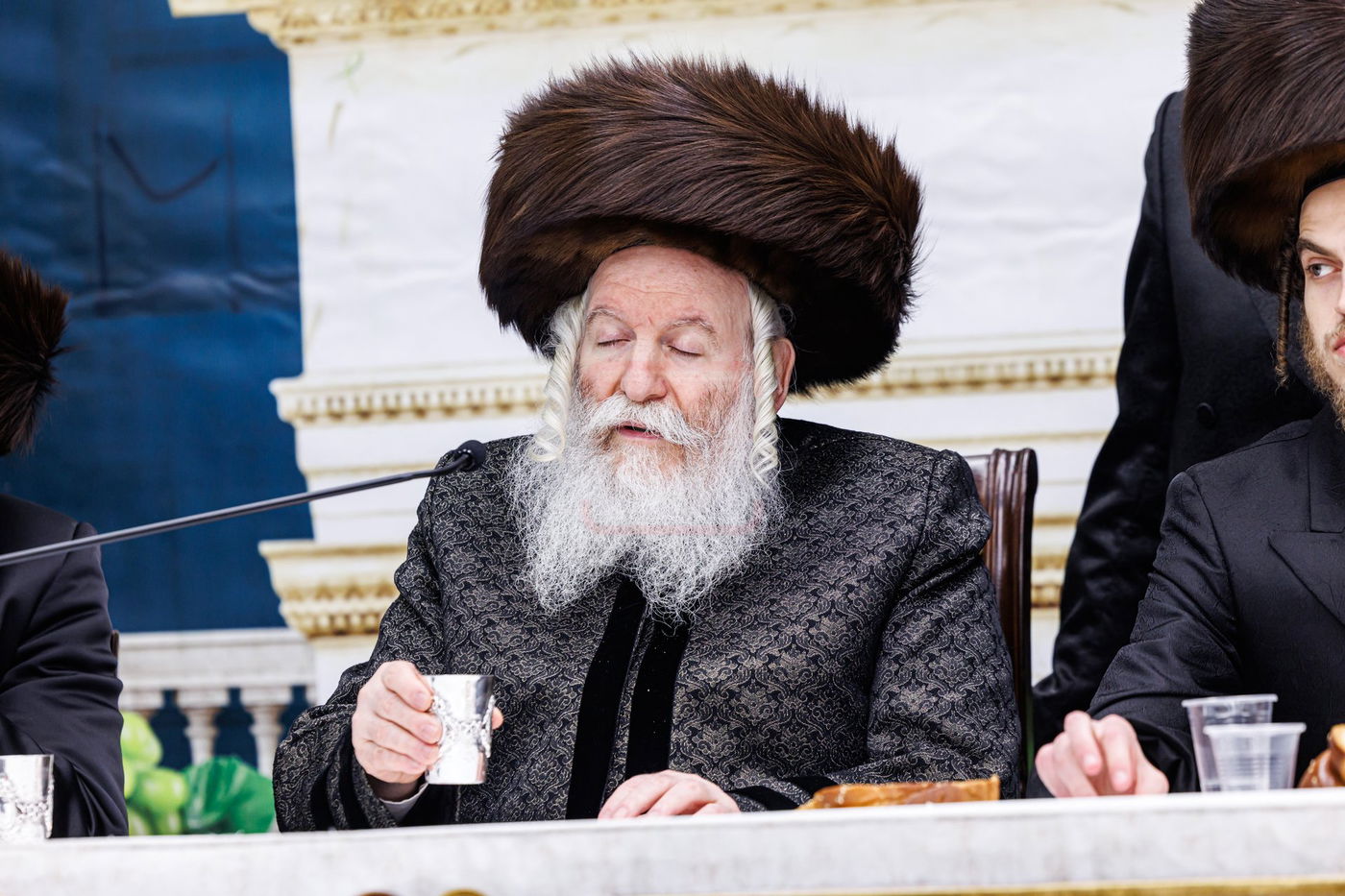 שמחת שבע ברכות לנכדת האדמו"ר מבאבוב